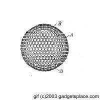Golf Ball Patent Drawings from the CD-ROM