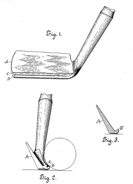 Golf Irons Patent Drawings from the CD-ROM