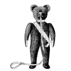 Teddy Bear Patent Drawings from the CD-ROM